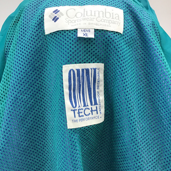 Columba vintage 1980s Omni Tech coat XL - Picture 7 of 7